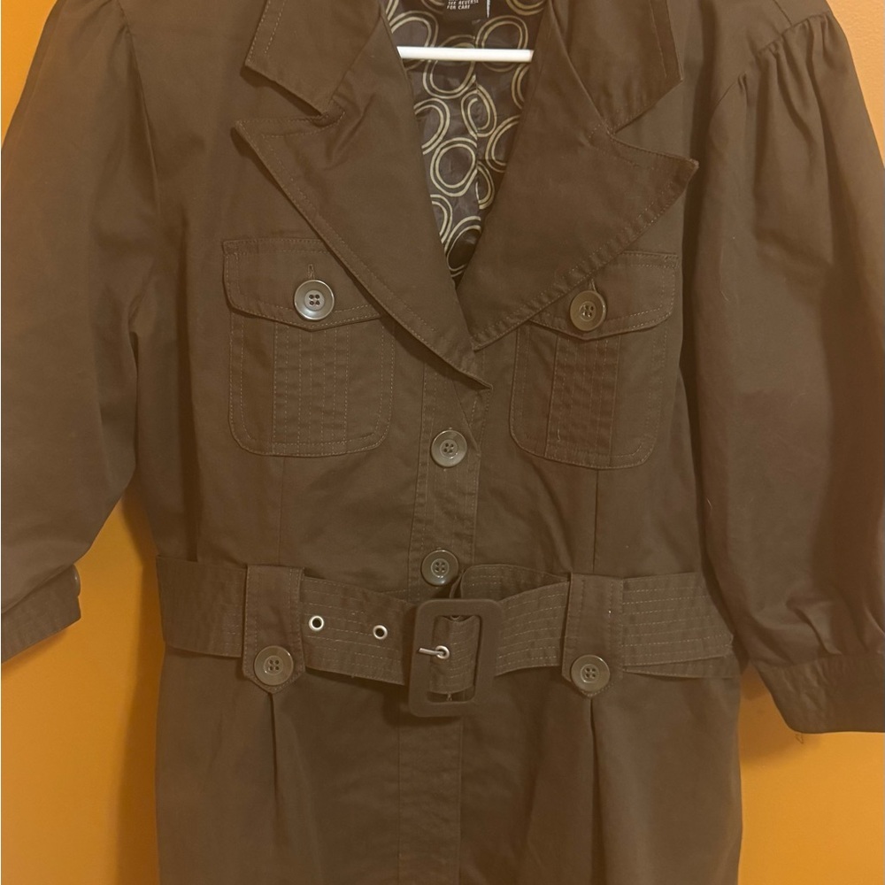 Rue21 Brown Belted Jacket